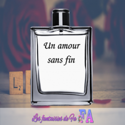 Perfumed fondant "Un amour...