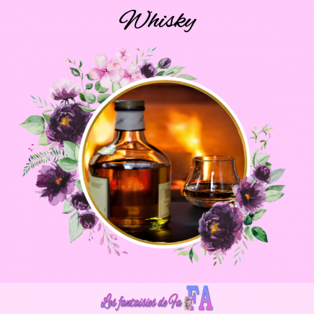 Grand fondant parfumé "Whisky"