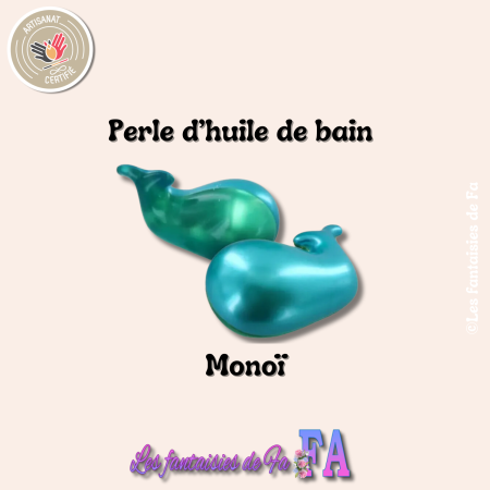 Perle d'huile de bain en...