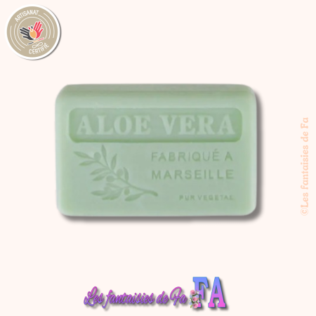 Savon de 125g a l'aloe vera