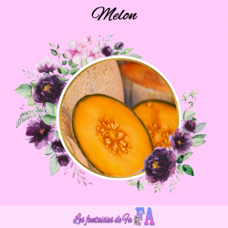 Grand fondant parfumé "Melon"